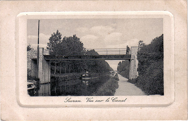 Sevran. Vue sur le Canal